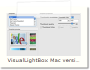 Javascript Image Viewer  Mac version - Thumnails Tab