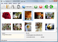 center javascript pop up menu Photogallery Slideshow Photoviewer Javascript