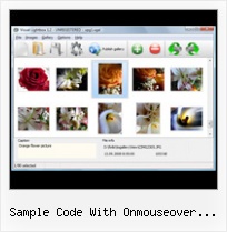 Sample Code With Onmouseover Changeimage javascript modal window fade