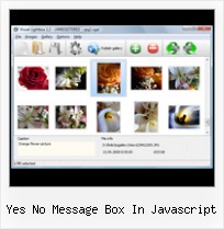 Yes No Message Box In Javascript external html page for popup